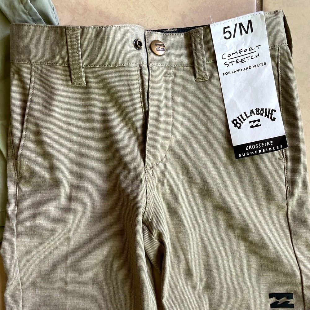 Bundle of 5T boys shorts! New with tag Billabong!